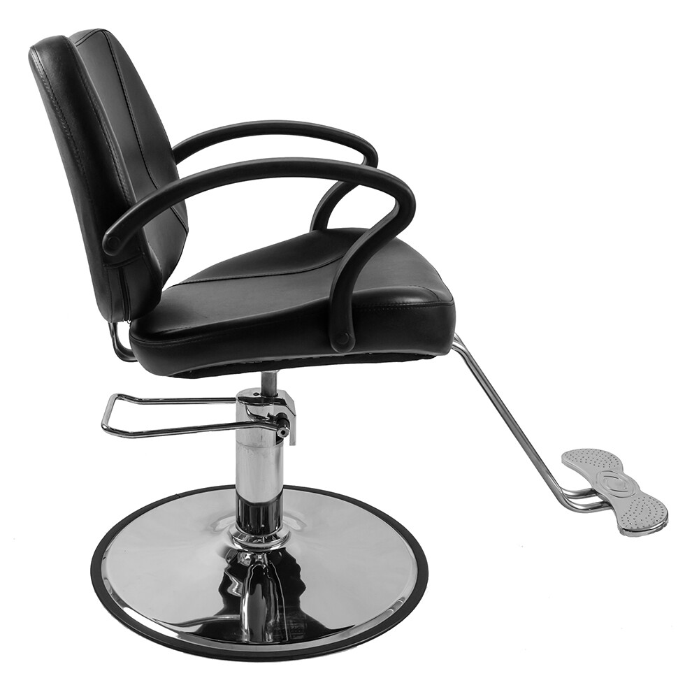 Barber Salon Chair Hair Stylist Hydraulic Pump Adjust Height 360 Swivel Chair