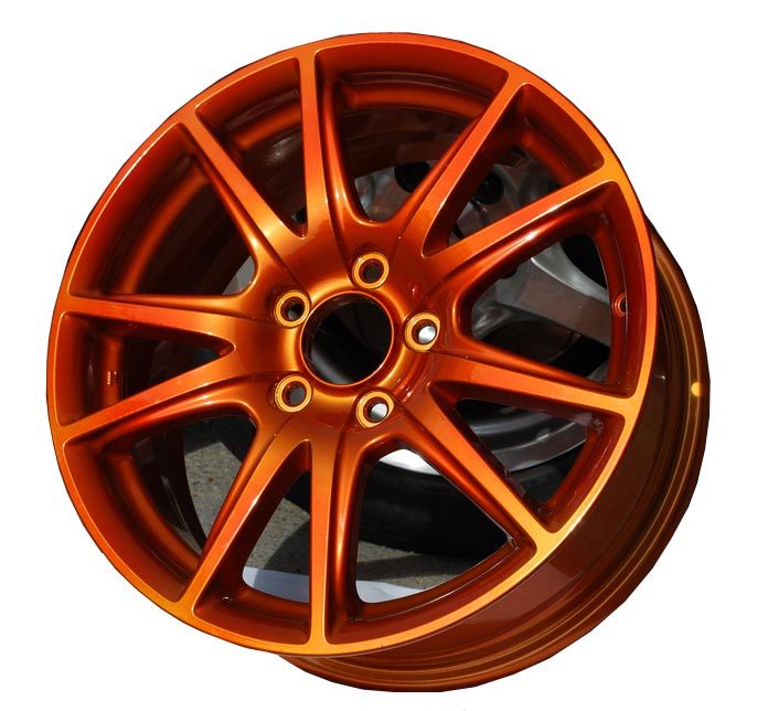 Candy Orange Powder Coating Paint - 1 LB