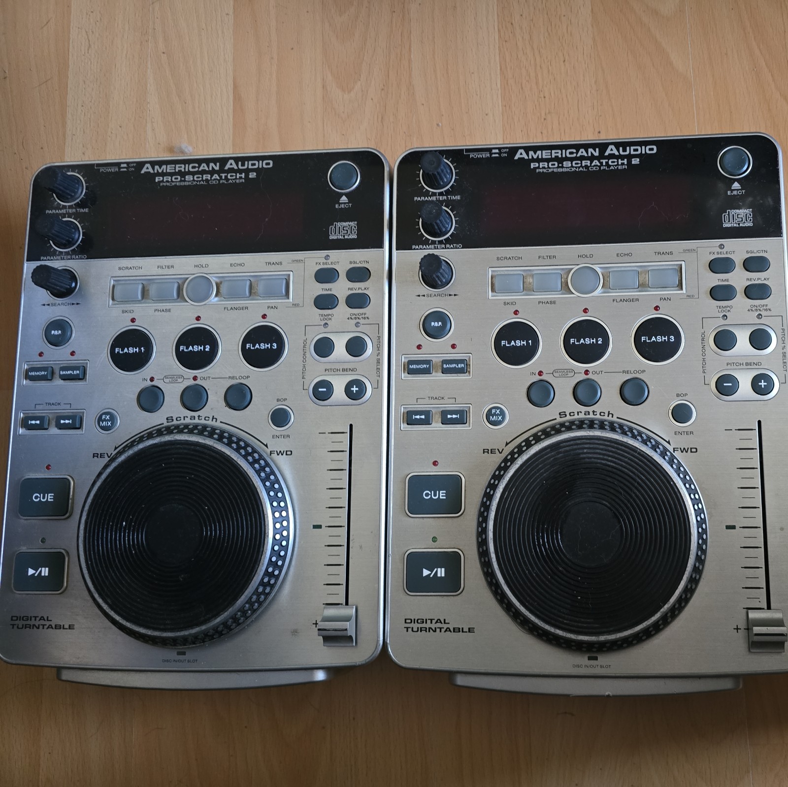 American Audio Pro-Scratch 2  CD Player Digital Turntable Controller. Tested!