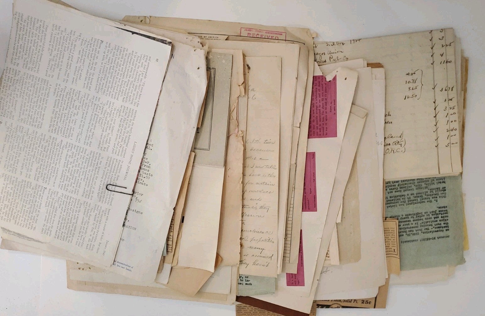 Huge 13.8lb Frank W. Halsey Army Estate Ephemera Lot 1910s-1950s VPI Chilkoot ++