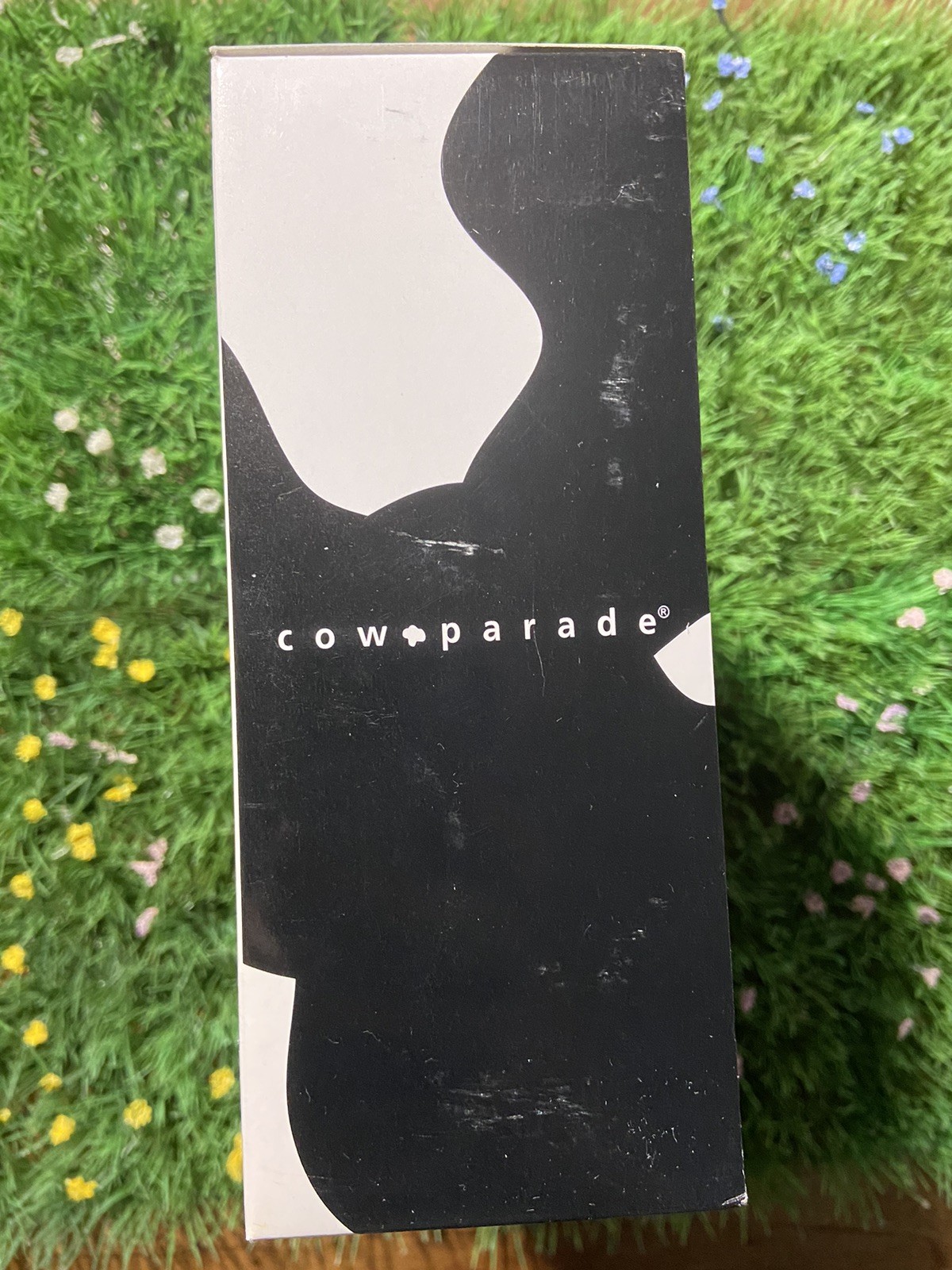 Cow Parade Paint-Your-Own Cow 2003 Complete w/ Box & Tag Item #7257