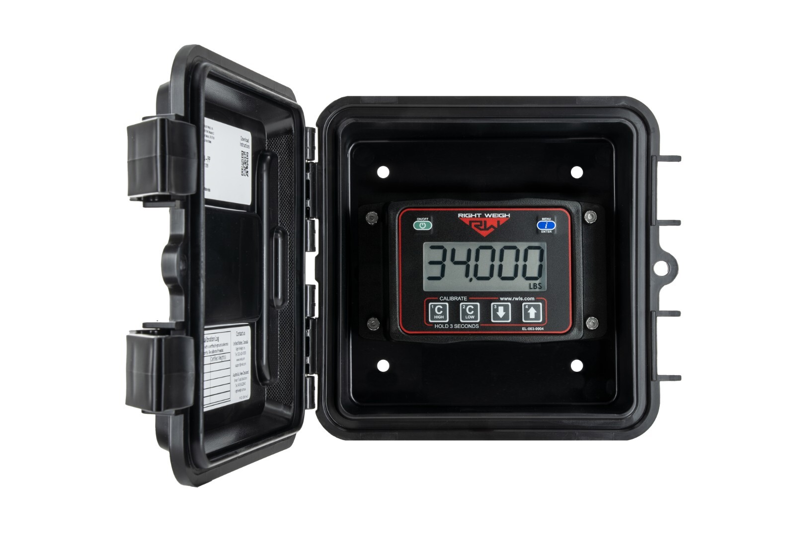 Right Weigh 201-EBT-20B Exterior Digital Spring Suspension Scale - Tandem Axle