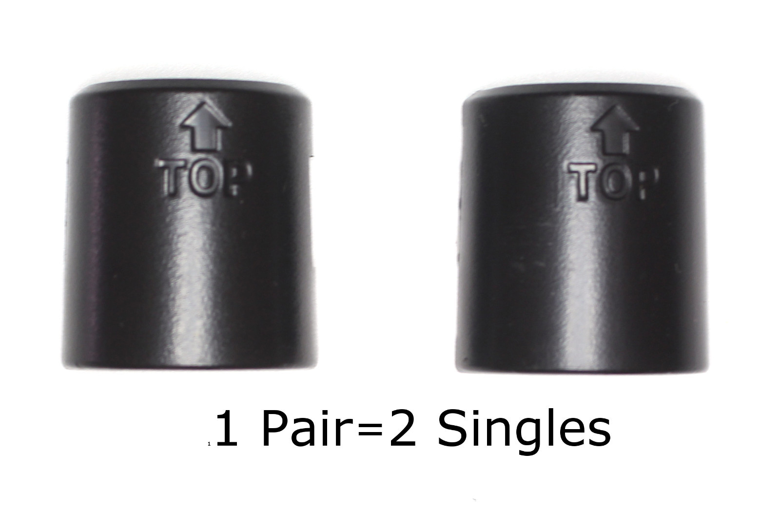 1" Diameter Wire Shelf Clips Shelving Split Sleeves Lock Locking Plastic 24 pair