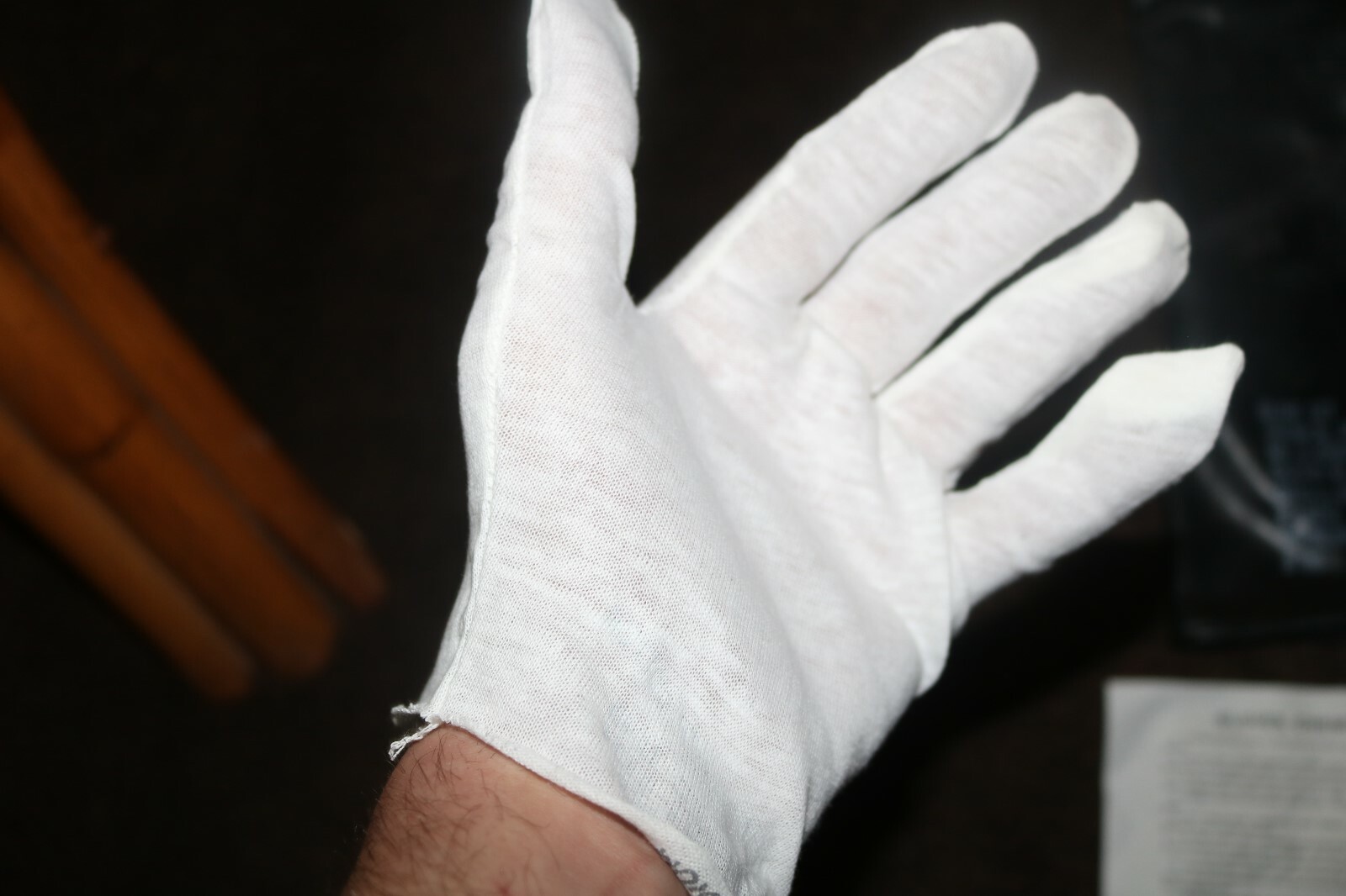 lot of 12 sealed unissued USGI military surplus black protective gloves NBC XL