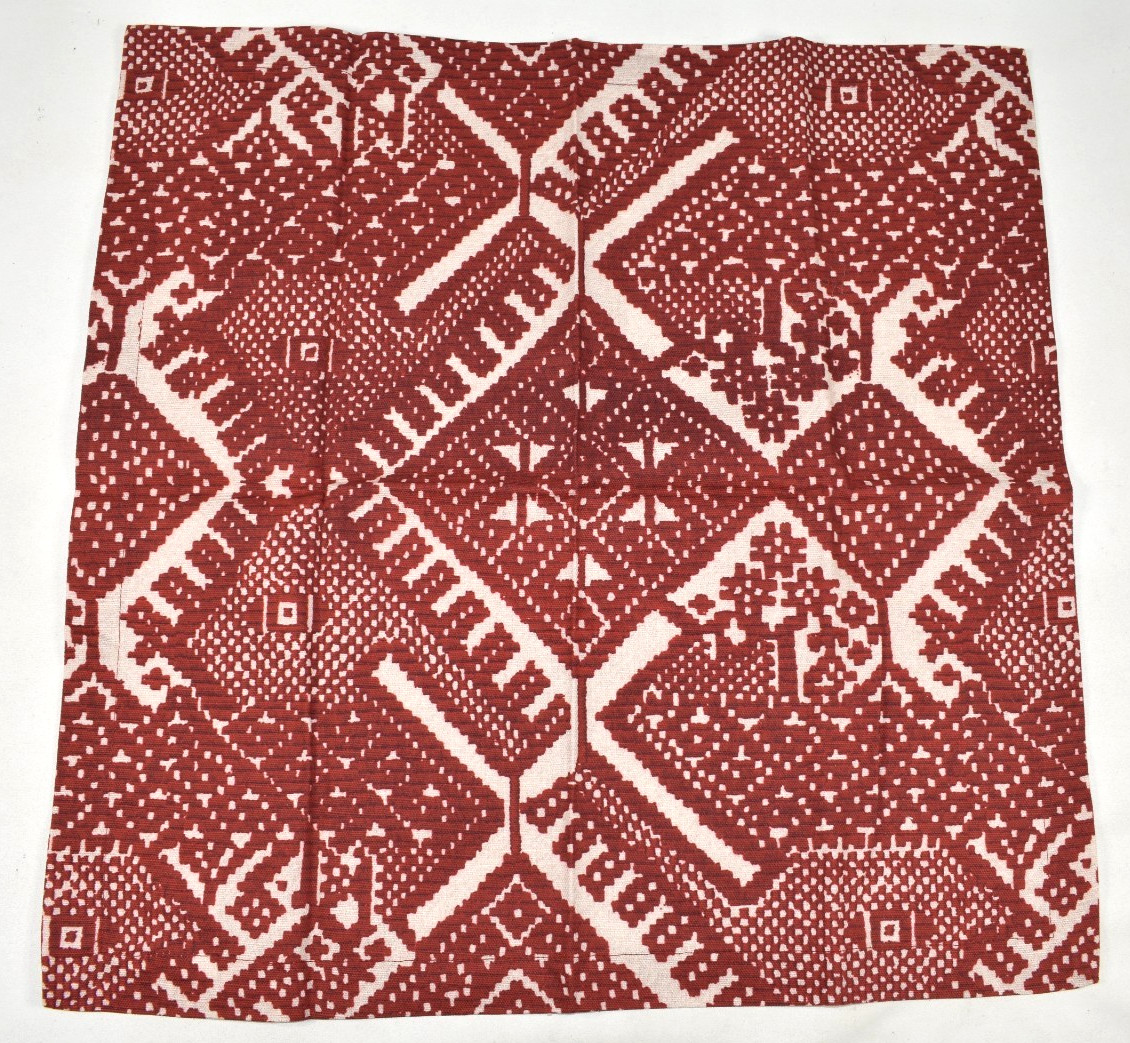 Pottery Barn Fez Set of 4 Cotton Napkins Red 20x20 NEW with Tag