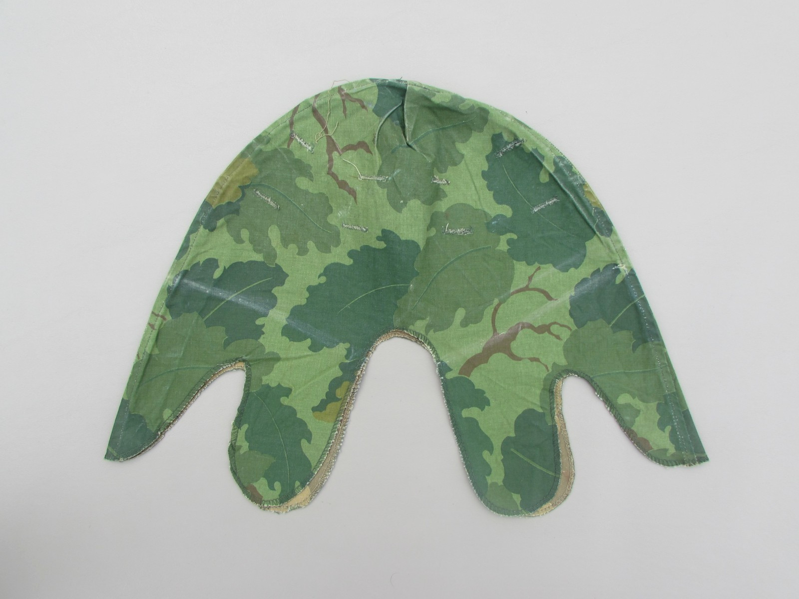 ORIGINAL VIETNAM WAR 1965 MITCHELL PATTERN CAMOUFLAGE M1 HELMET COVER CAMO #9085