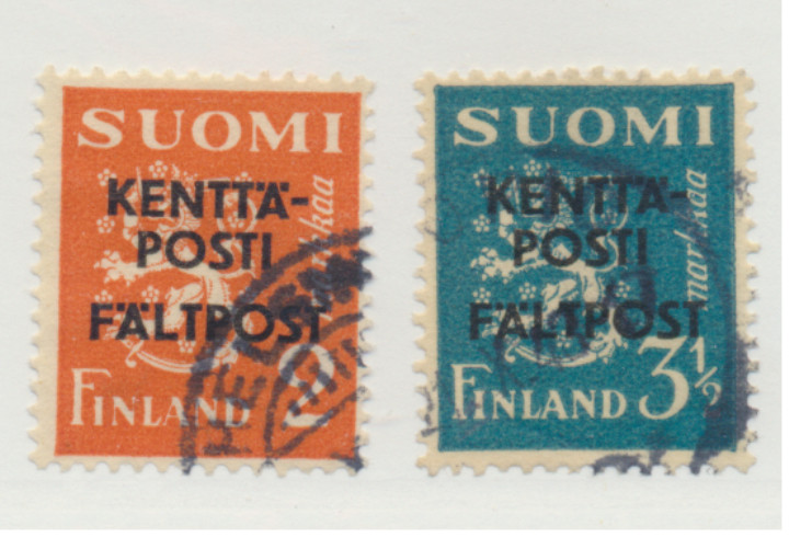 Finland Stamps Scott #M2 To M3, Used