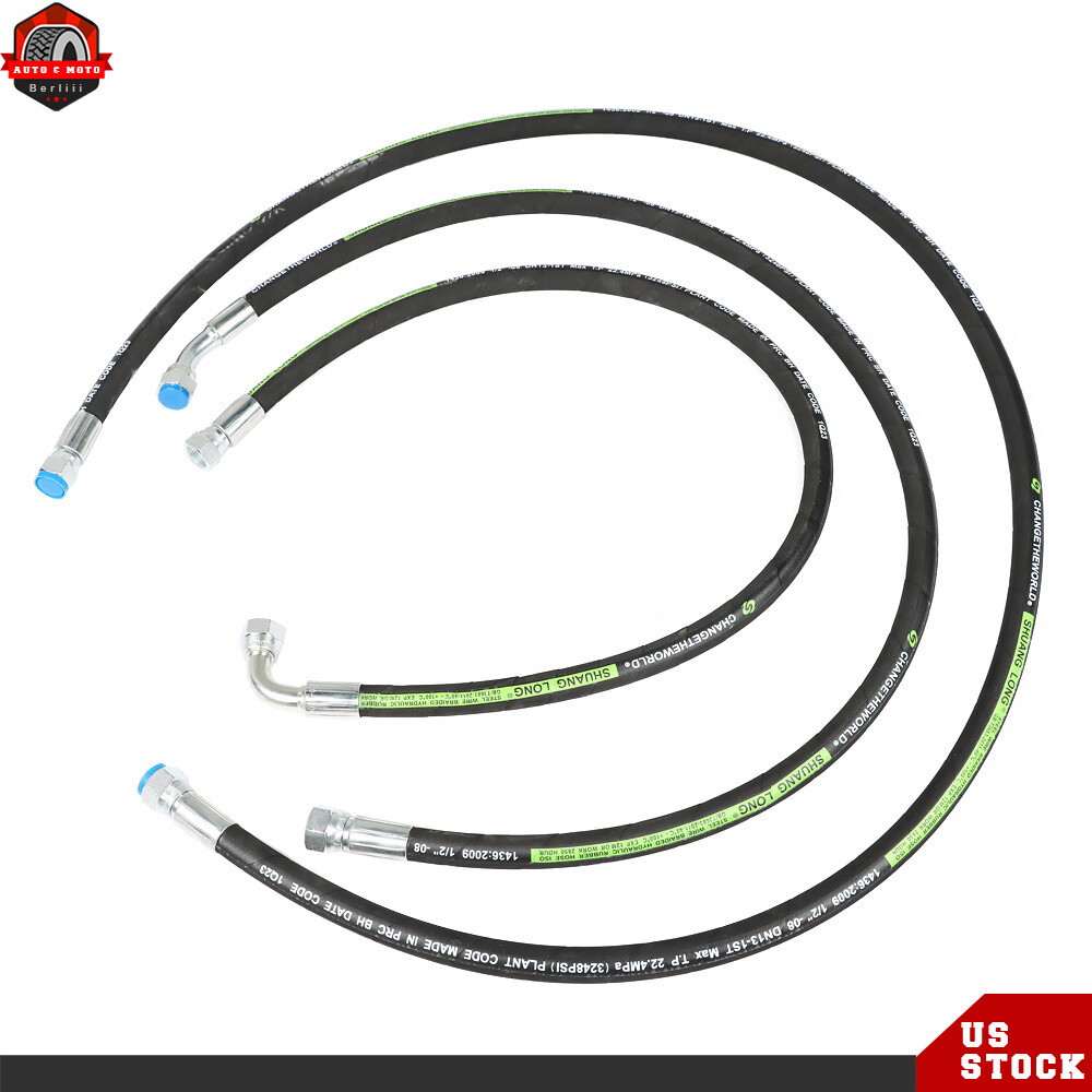 Duramax Transmission Lines Cooler Hose HEAVY-DUTY For 06-10 Chevy 6.6L w/Allison