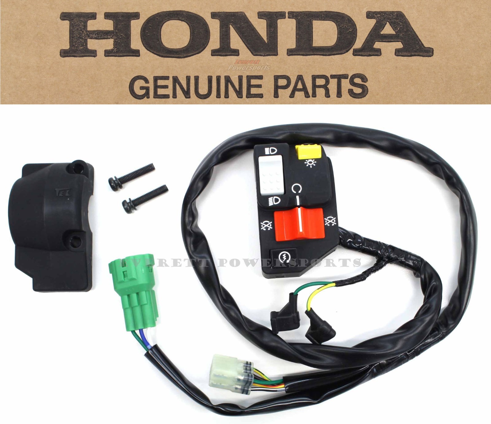 Left Switch Assembly Lighting & Starter TRX400EX EX 99-04 Genuine Honda #X61