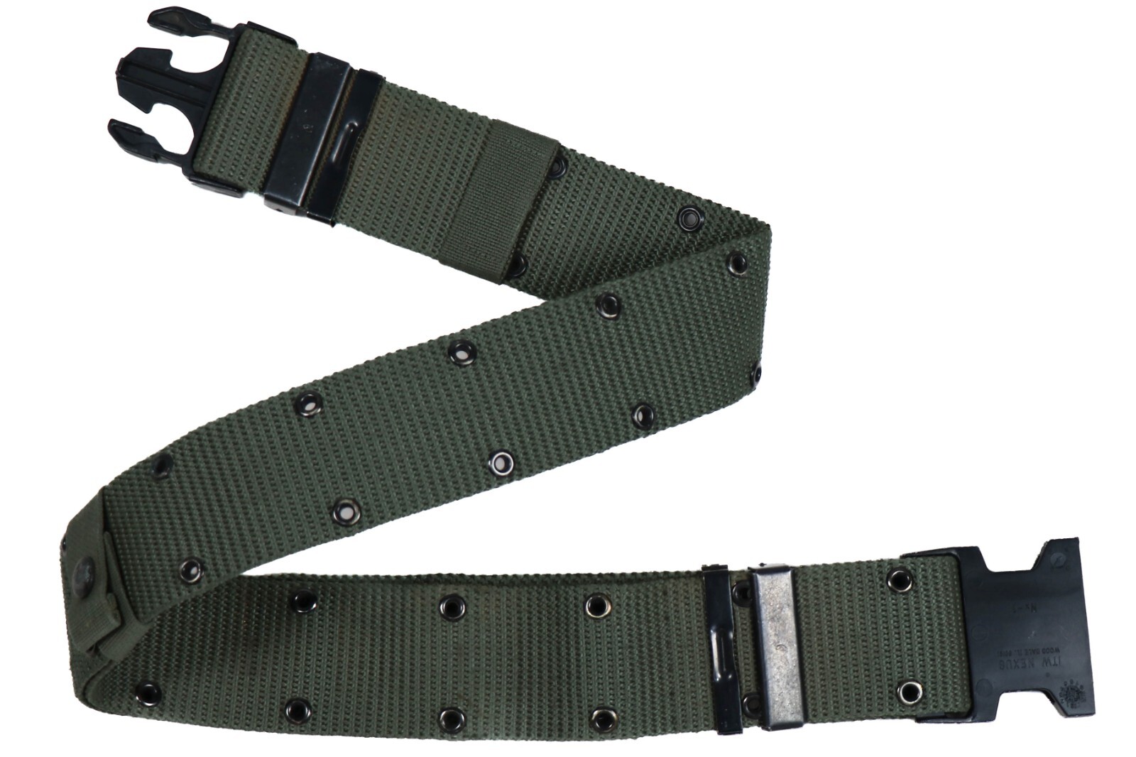 Large - US Military Individual Equipment Belt ALICE LC-2 LC2 Green Army LCI LC1