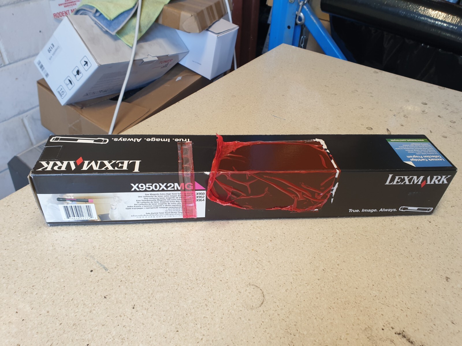 Genuine Lexmark X950X2MG Extra High Yield Magenta Toner for X950 / X952 / X954