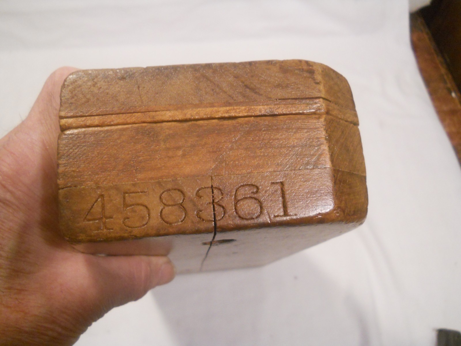 Vintage The Miller Dubrul & Peters Mfg. Co. Wood 10 Cigar Mold Press Tobacco