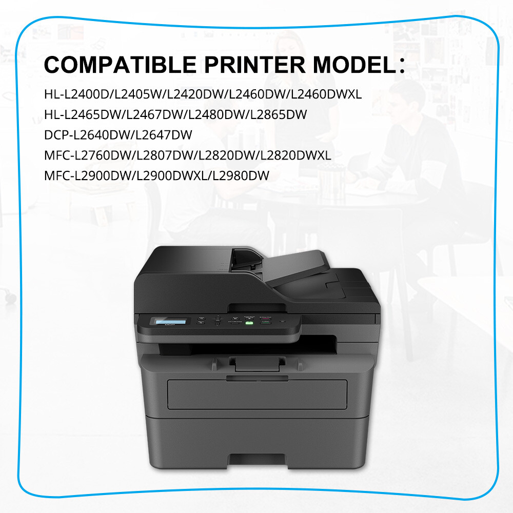 TN830 TN830XL Toner Cartridge for Brother HL-L2405W MFC-L2760DW MFC-L2820DW LOT