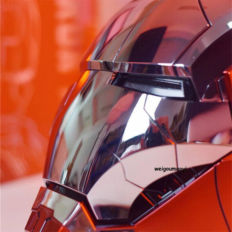 Iron Man 1:1 MK5 Jarvis Deformable Voice Control Wearable Helmet Christmas Mask