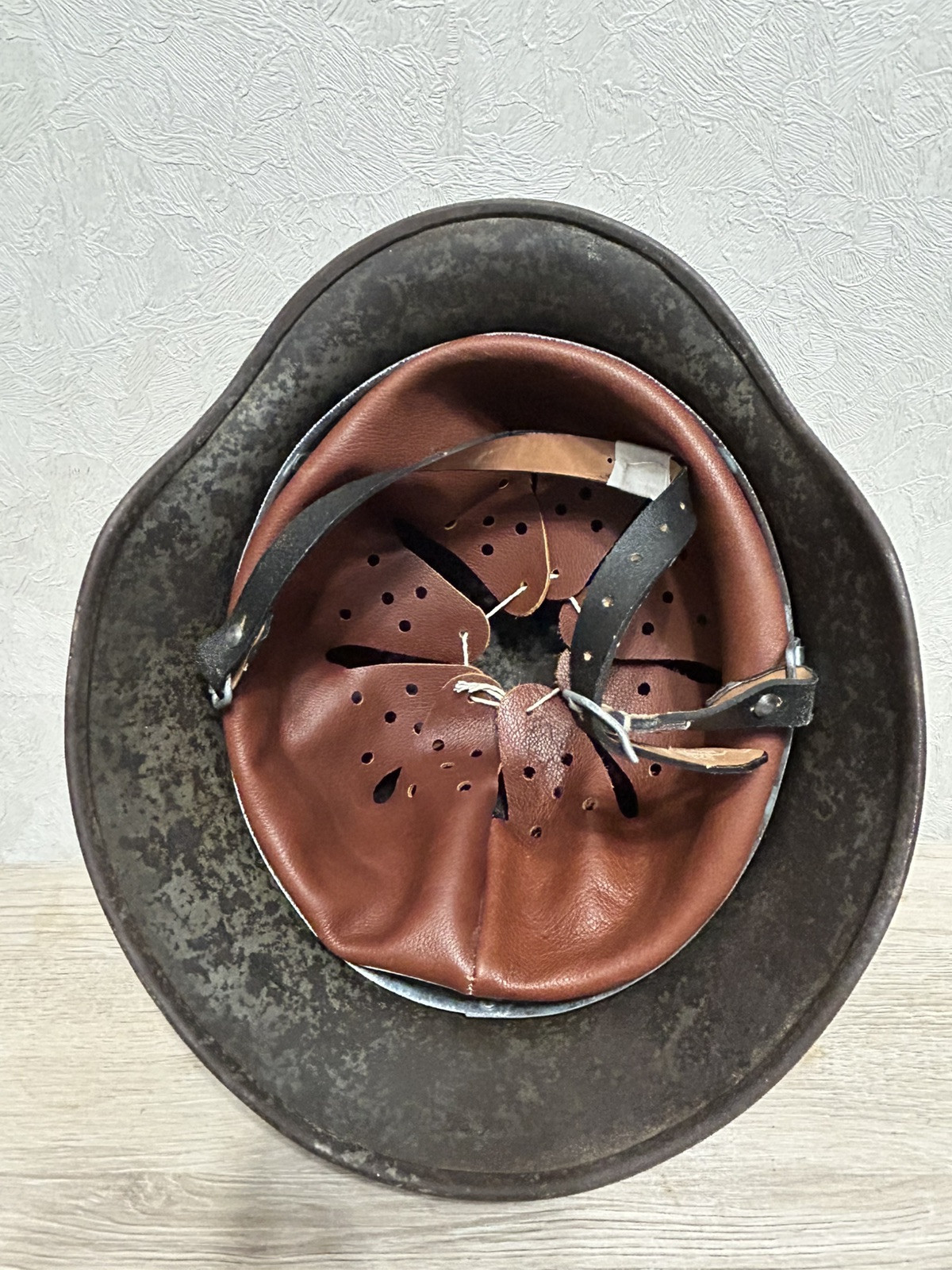 German Helmet M40 WW2 original paint (without restoration) WWII size 64