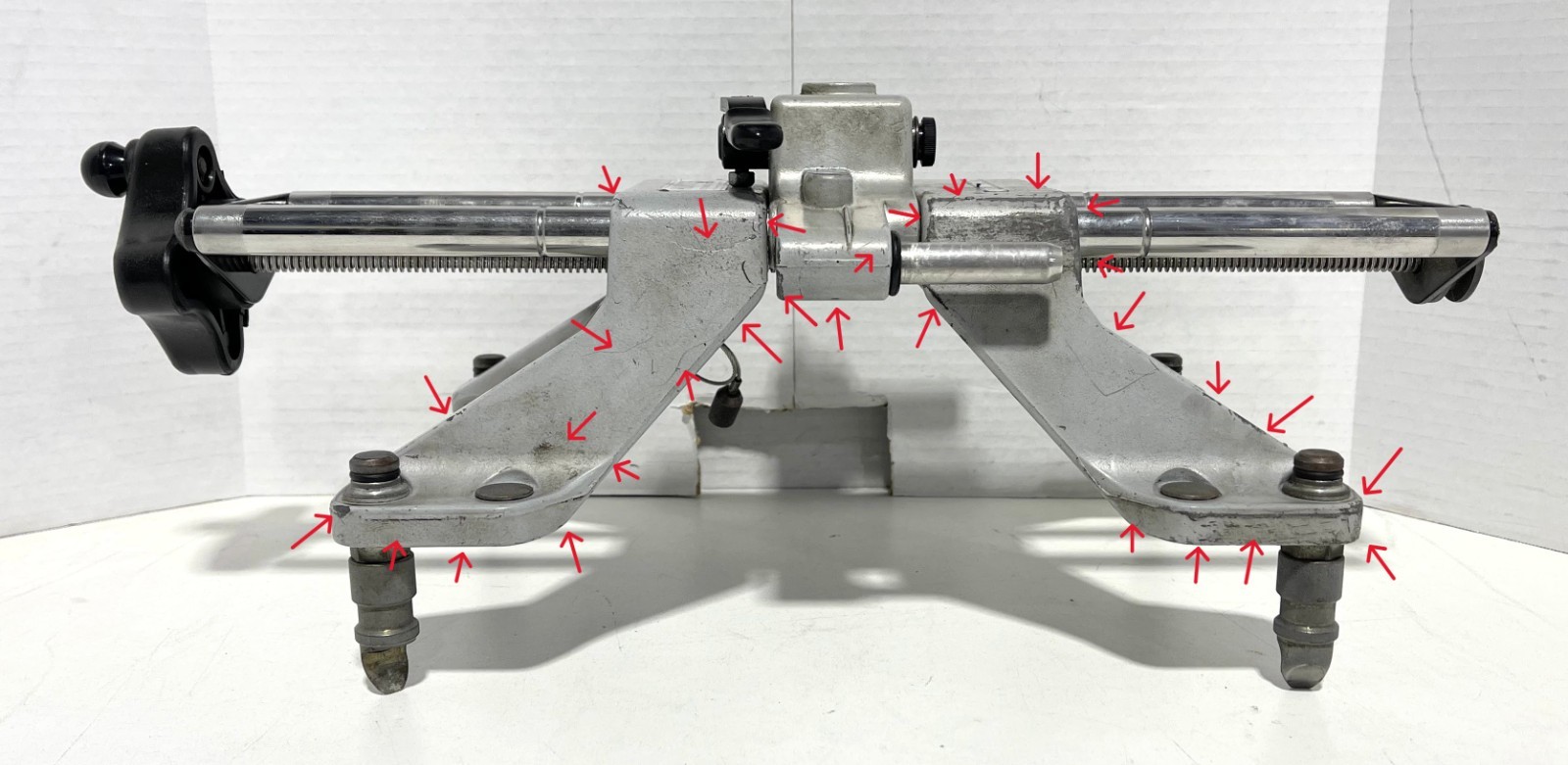 Hunter Engineering DSP 300 Vehicle Wheel Alignment Sensor Clamp/Targets Untested