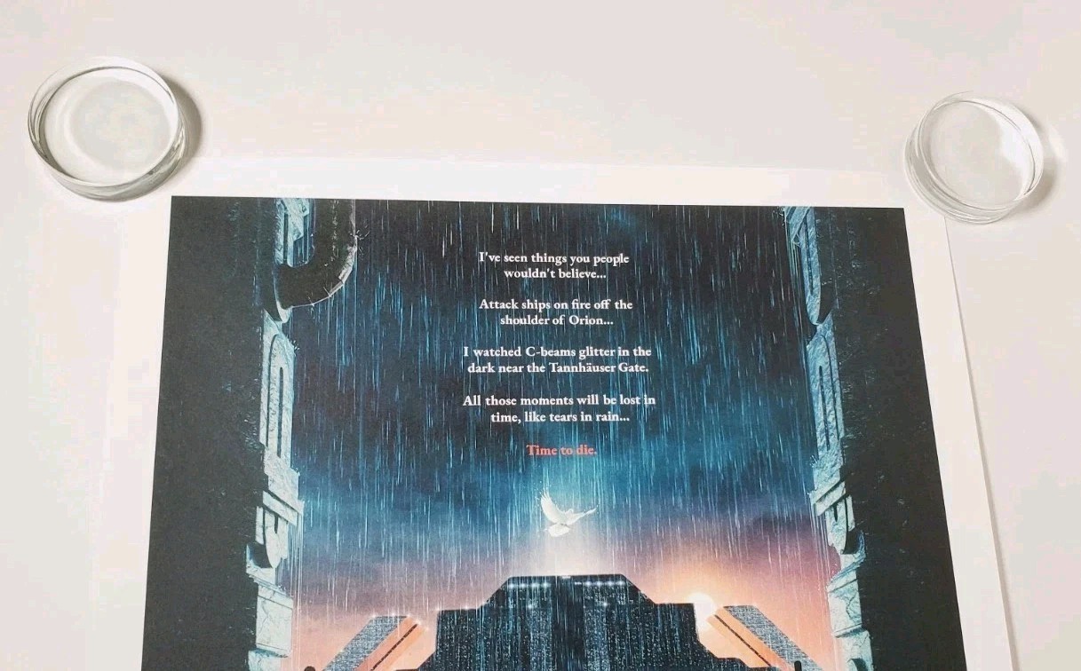 Blade Runner 'The Final Cut' LE Poster The Film Vault Numbered (NEW)