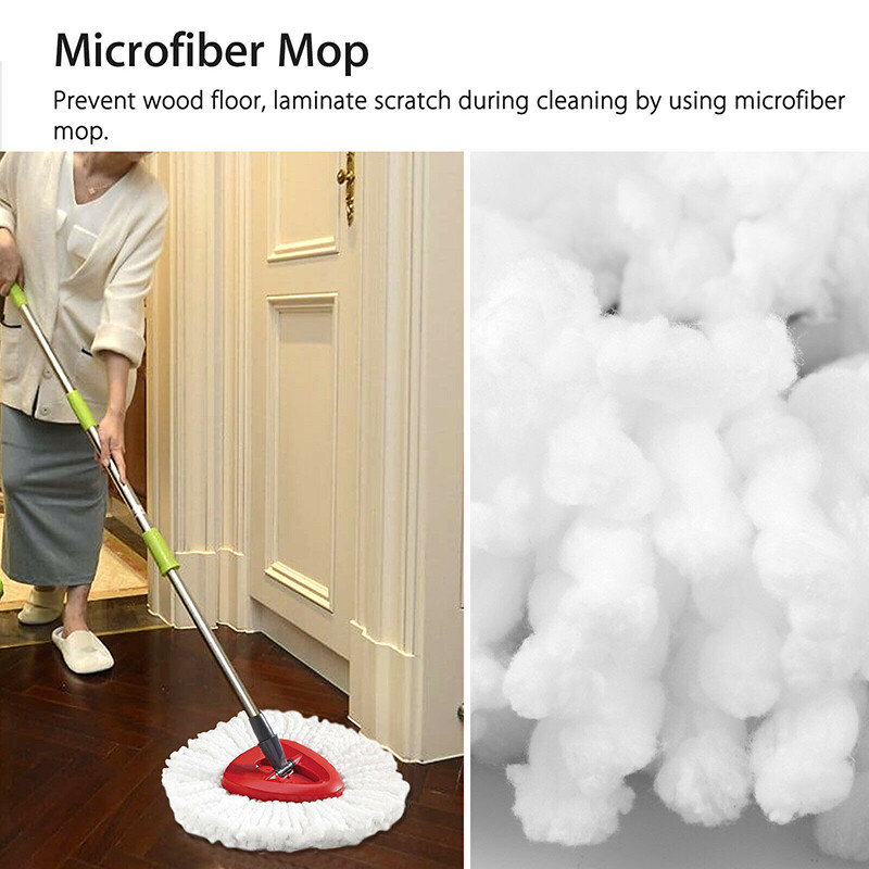 15x Replacement Microfiber Mop HEAD For O-Cedar Spin Mop Easy Clean Wring Refill