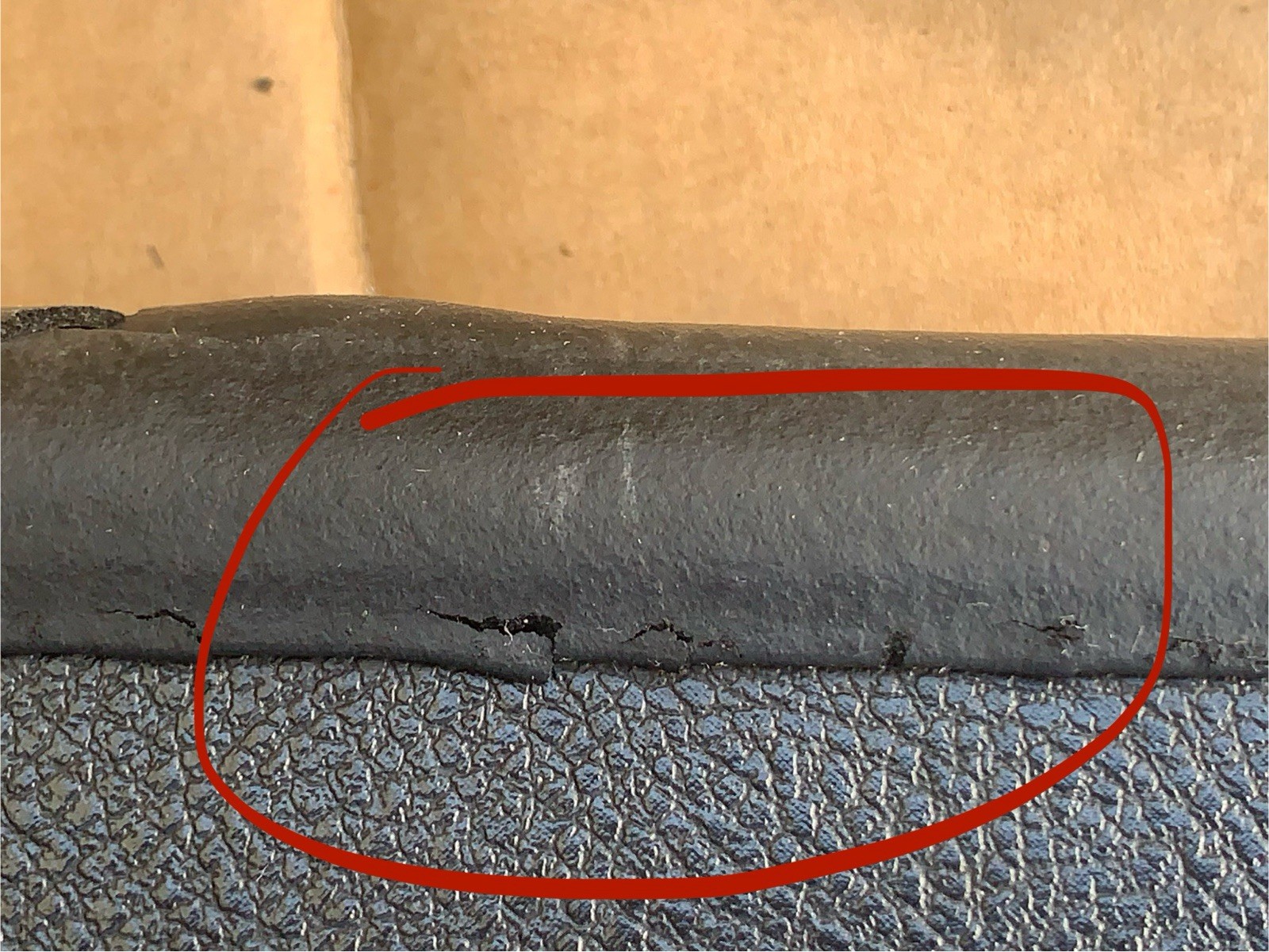 2006-2009 OEM Pontiac G6 Convertible Top Tonneau Cover Rear Boot Lid -chipped