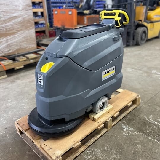 New Karcher BD 50/50 Walk-Behind Floor Scrubber 9.841-370.0 - Battery Powered
