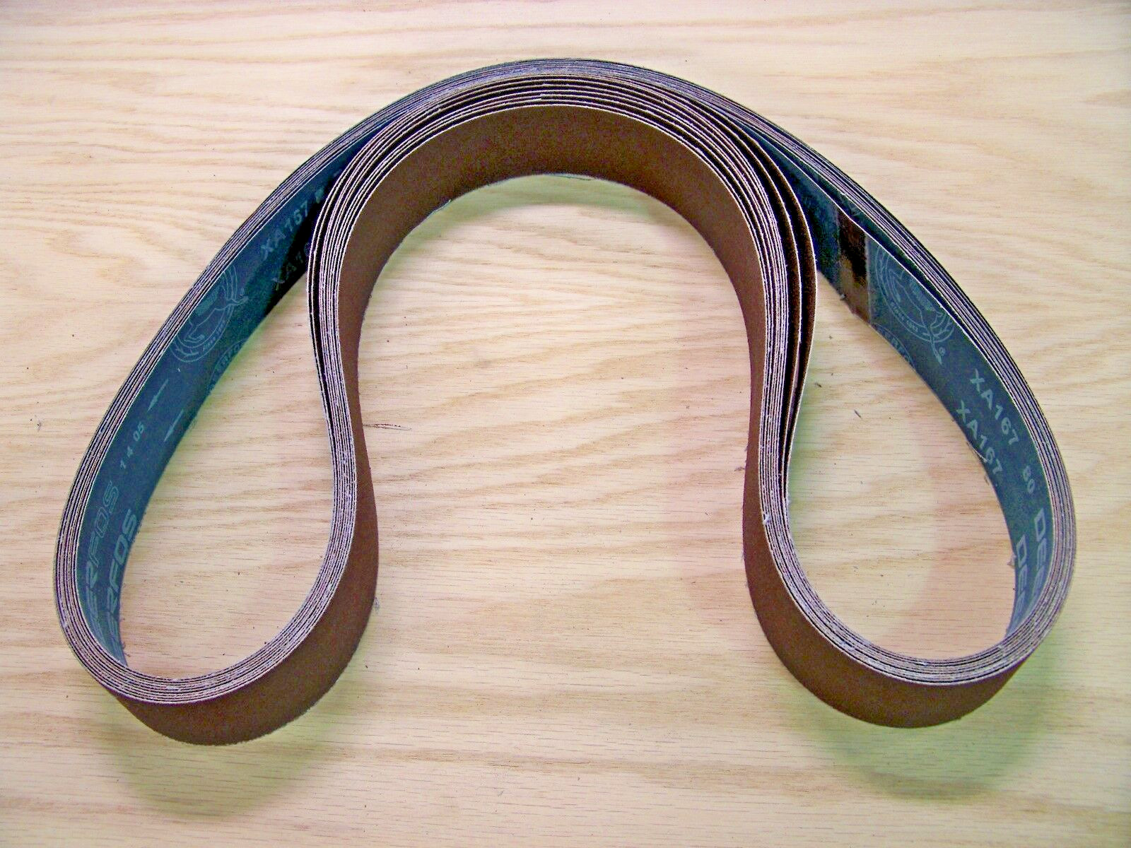 PREMIUM  A/O,  X-WEIGHT  SANDING  BELTS  2" X 72",  10 - PACK,  36-GRIT