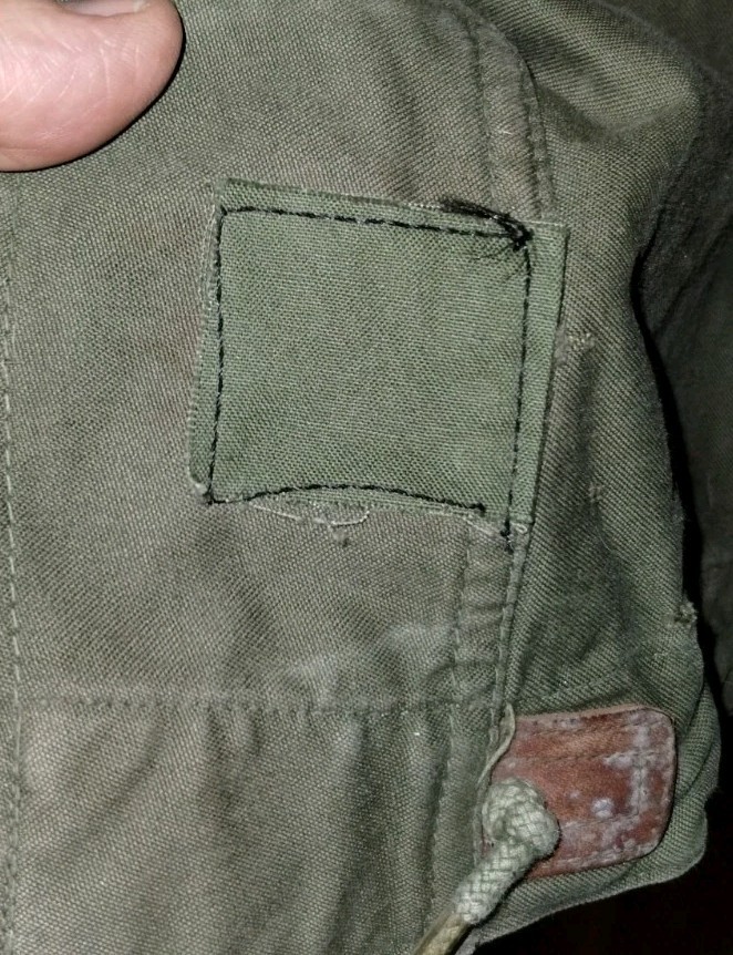 Original Modified WWII 1943 US Army Anorak Parka W/Zipper Cold Weather Medium #2