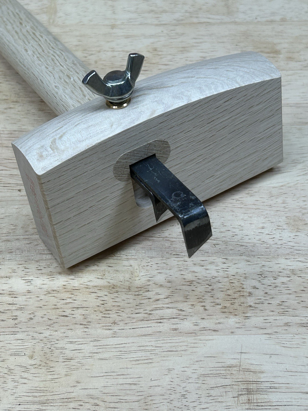 Japanese Marking Gauge (Kebiki). Japanese White Oak. New Old Stock.