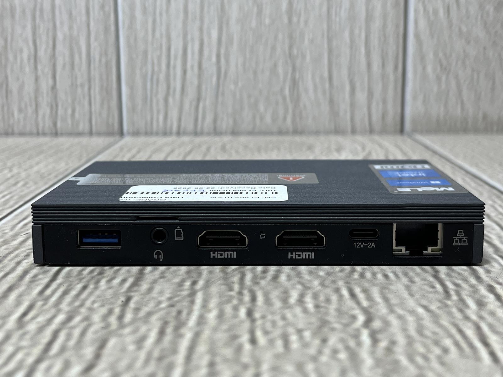 MeLE Fanless Mini PC Quieter3Q 11th Gen Celeron N5105 16GB 240GB M.2 Windows 11