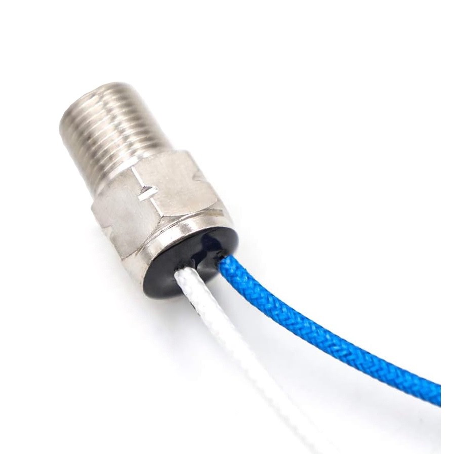 2 INCH TRANS-MISSION OIL COOLER TEMP-ERATURE GAUGE 4AN HOSE FITTINGS SENDER KIT