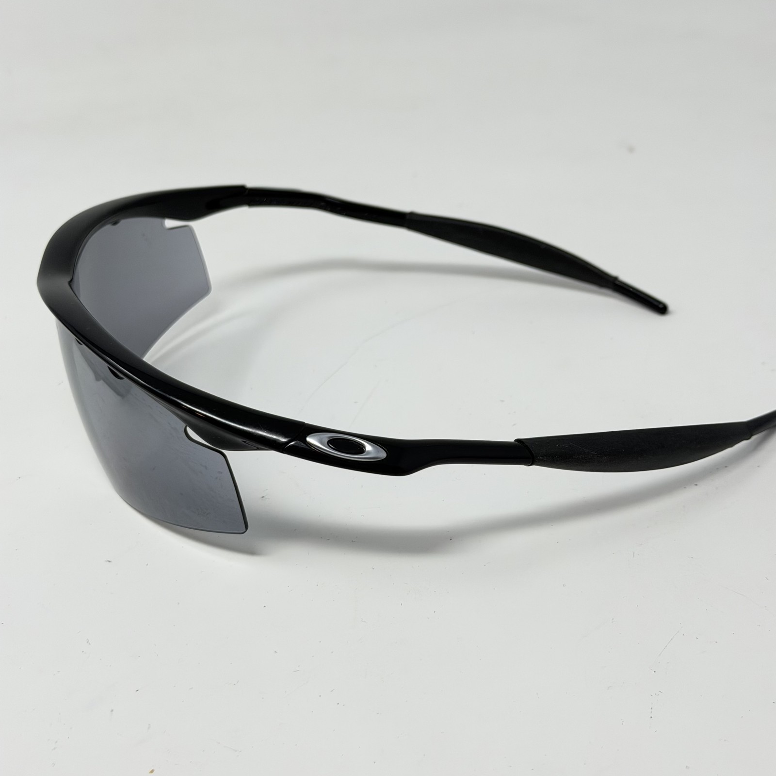 Oakley M Frame Sunglasses Black Frame Gray Lens Sport Eyewear Made in USA