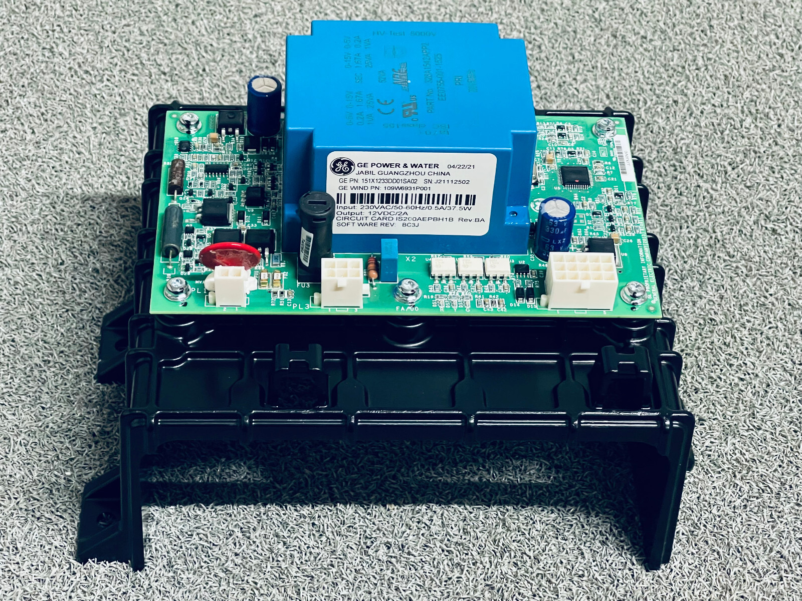 GE Power & Water 109W6931P001 Pitch Battery Charger Assembly 151X1233DD01SA02