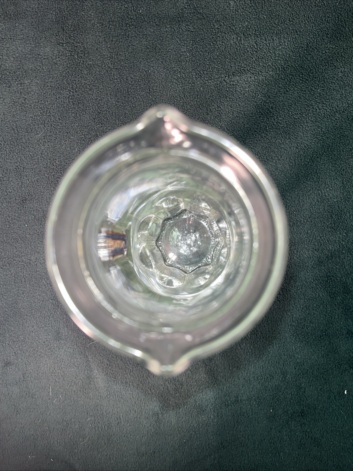 VTG St. Germain Special Liqueur 1L Cocktail Carafe with Recipe Markings, NO ROD