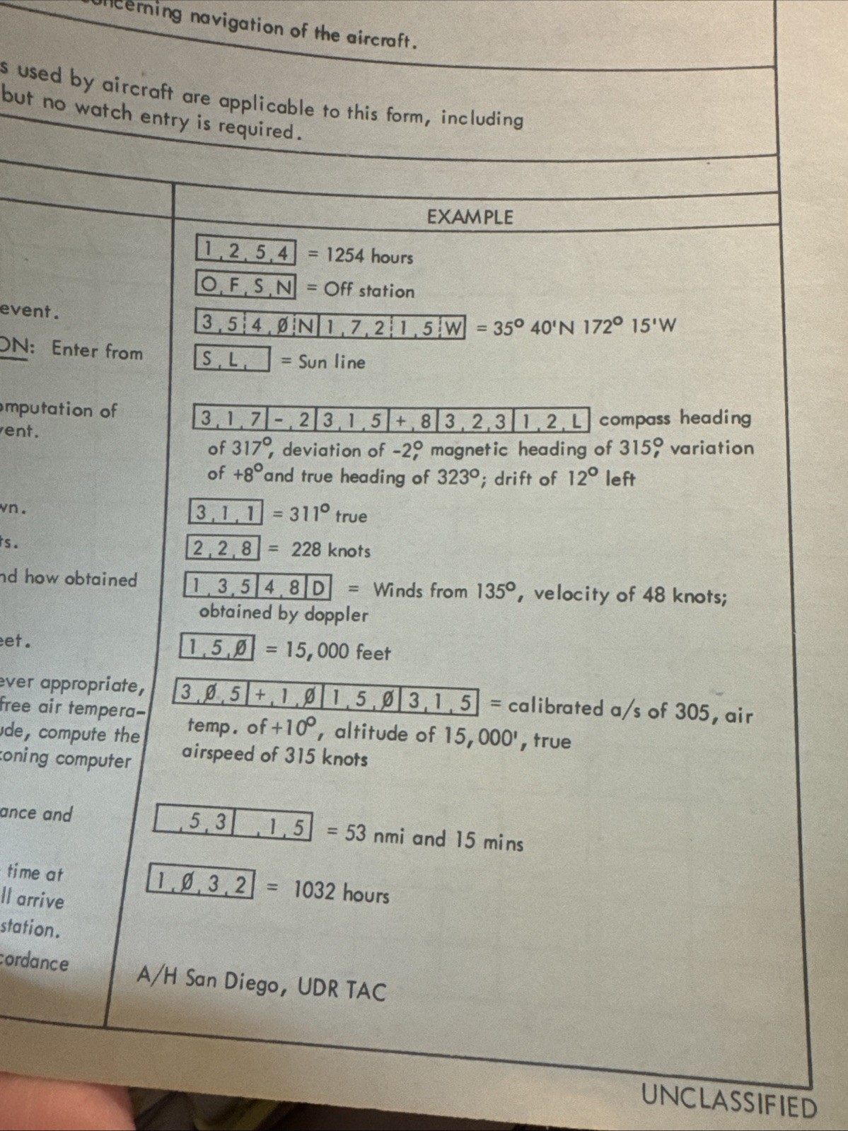 FREE SHIP! Pair of Vintage Unused OPNAV Forms 3360/20 A/C NAVLOG from 1968