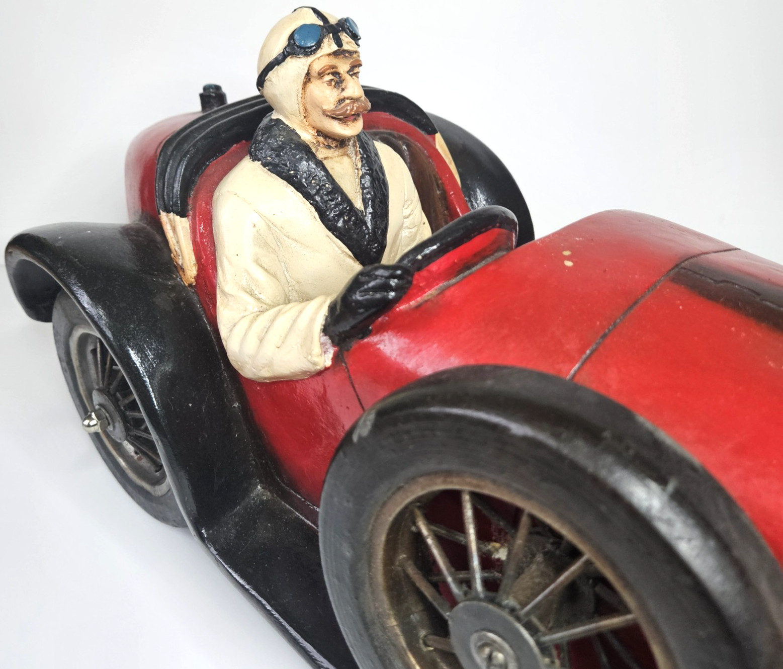 Vintage Classic Antique 1926 Roadster Wooden Replica Allan Agohob