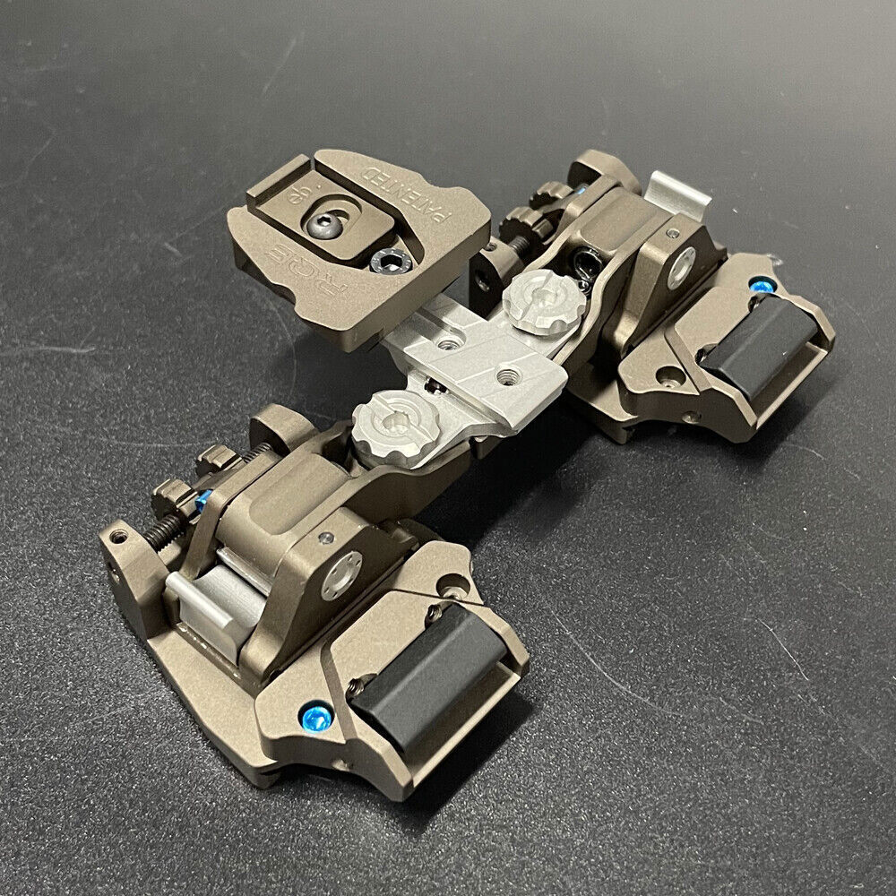 L4 G24 + KVC Universal RQE Dual Bridges NVG Mount for PVS-14 MUM DVO MINI-NSEAS