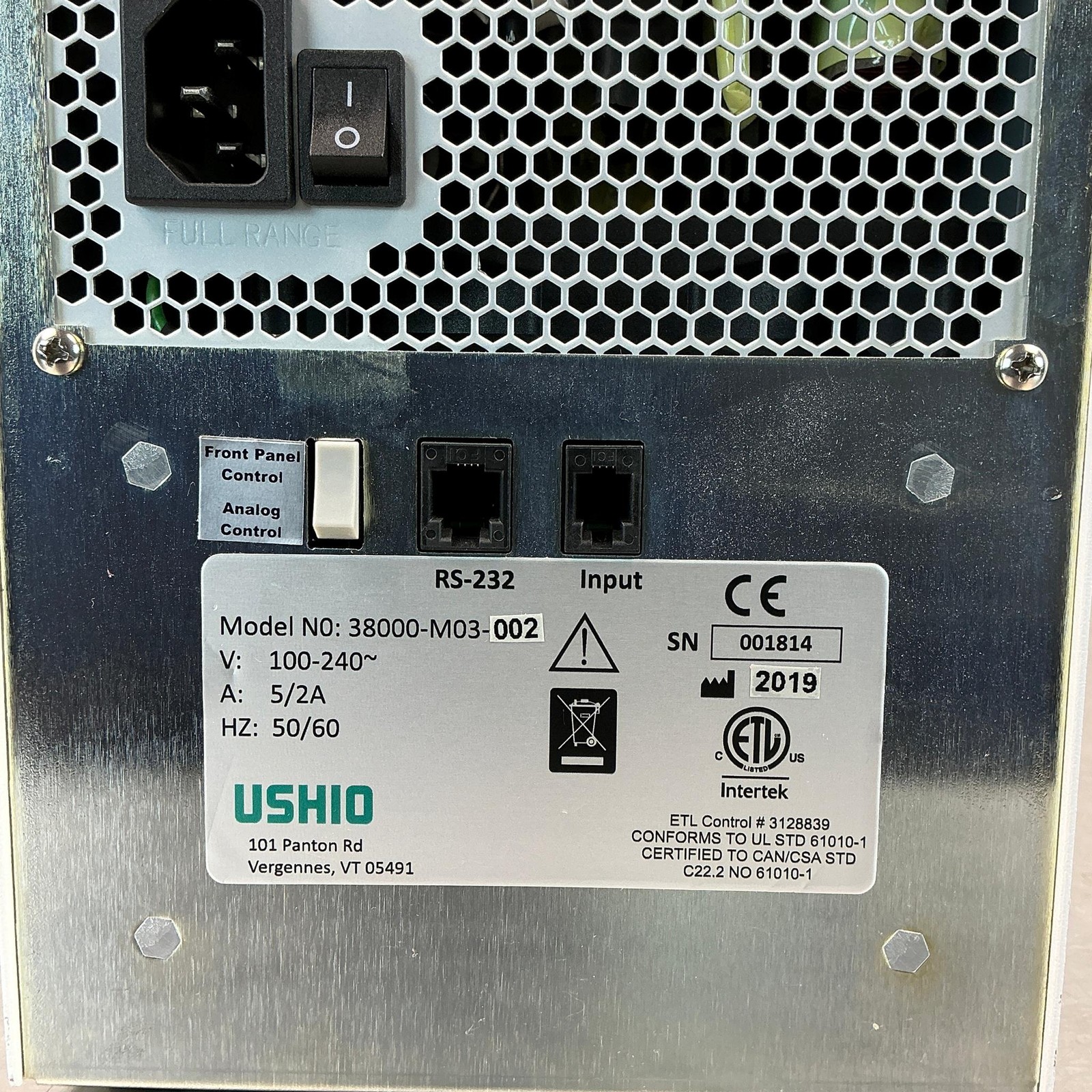 SugarCUBE LED Illuminator 38000-M03-002 Fiber Optic Light Source (RED)