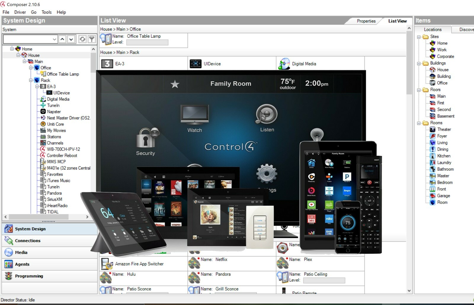 Control4 Certified Programming (Hourly)