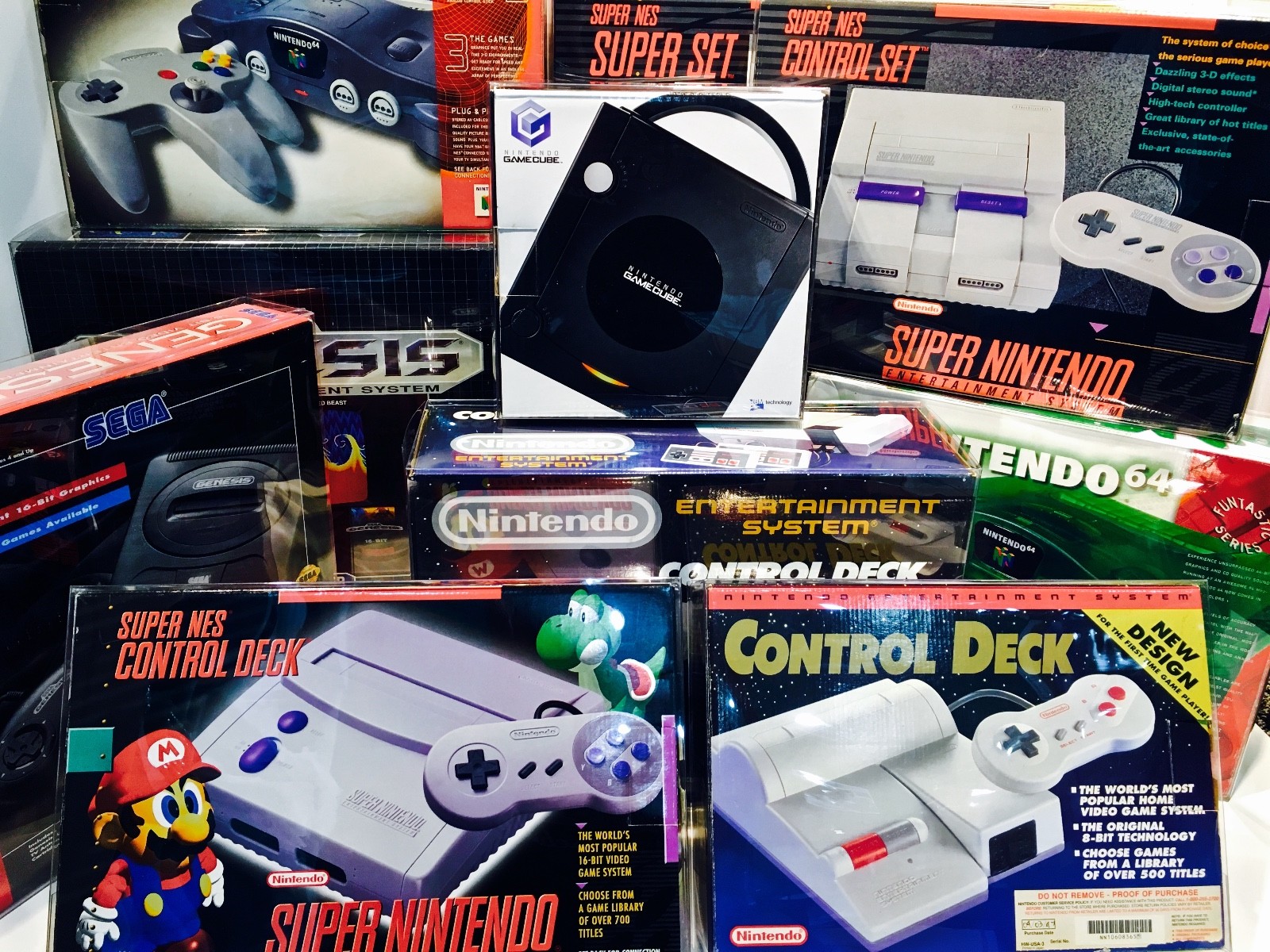 1 Clear Console Box Protector N64 Main Size Does Not fit Funtastic! Nintendo 64