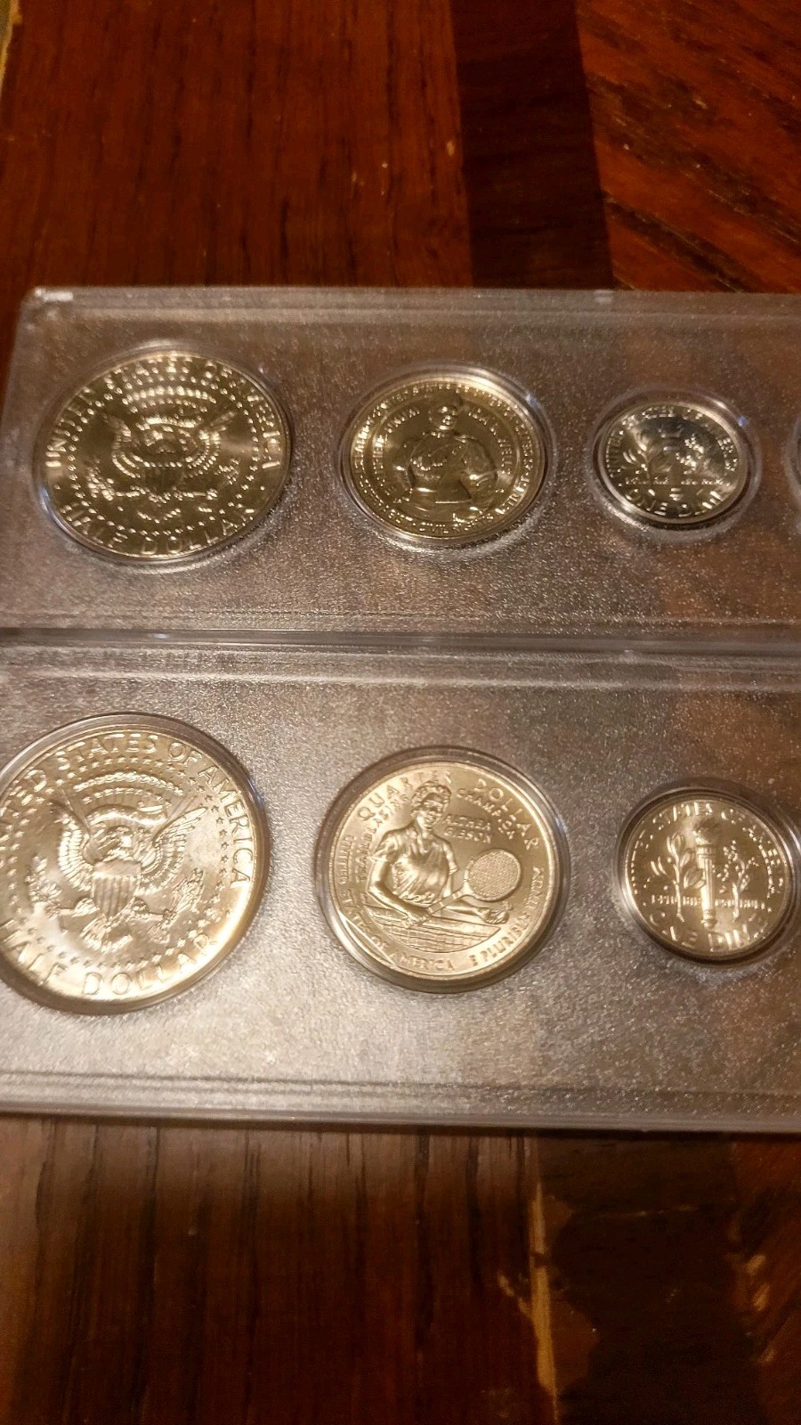 2025 P&D Brilliant Uncirculated Mint Sets 5 Coins Per Mint Whitman Holder