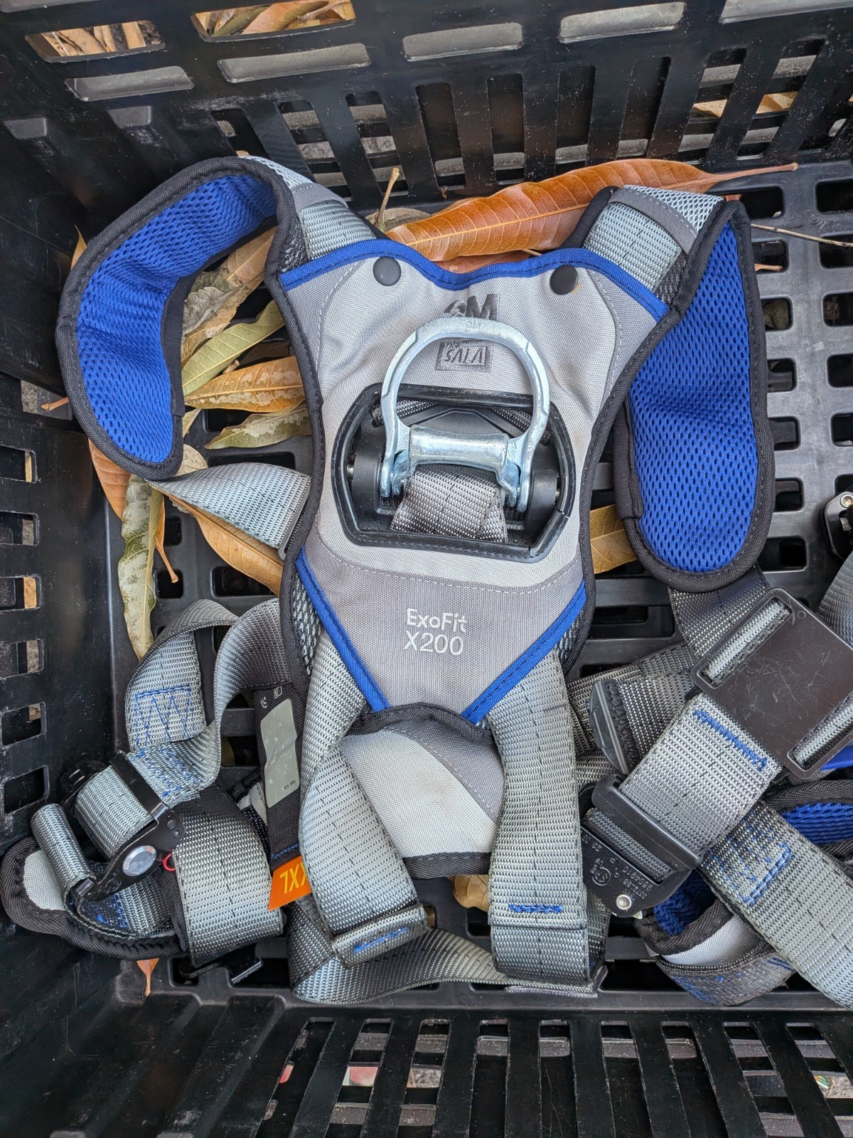 3M 7012817838 DBI-SALA EXOFIT X200, 1402107, Safety Harness,SMALL AND XXLARGE,