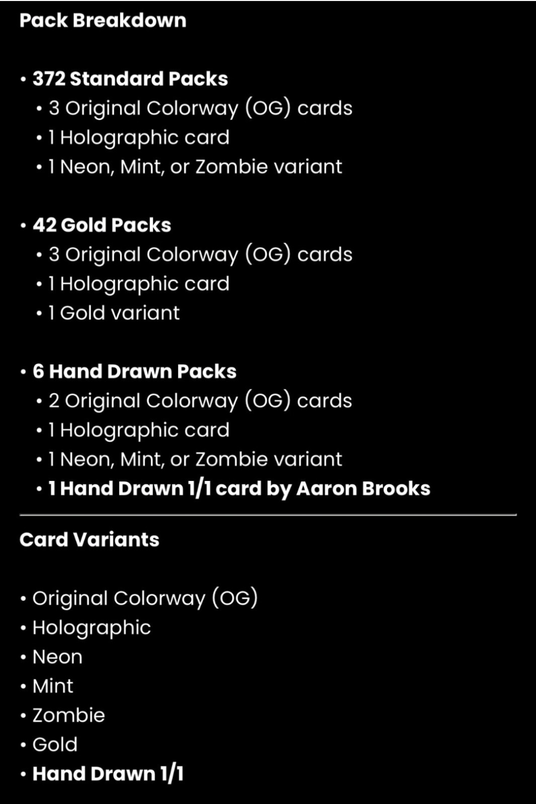 Gyarados FOIL Abrooks x Poke Parody Limited Character Card Aaron Brooks