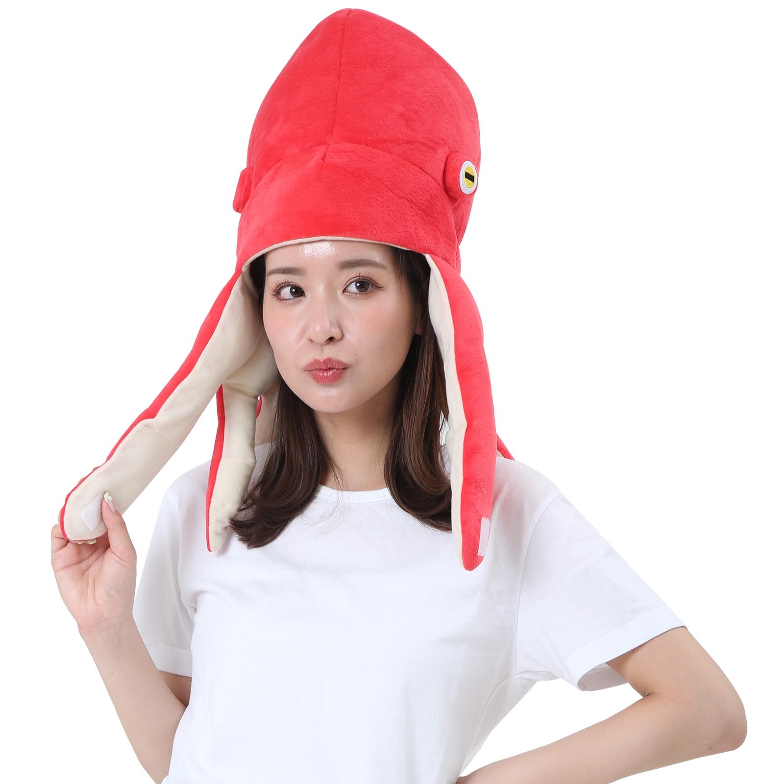 Kigurumi Deluxe Cap Hat Animal Octopus Plush Funny Costume Headwear