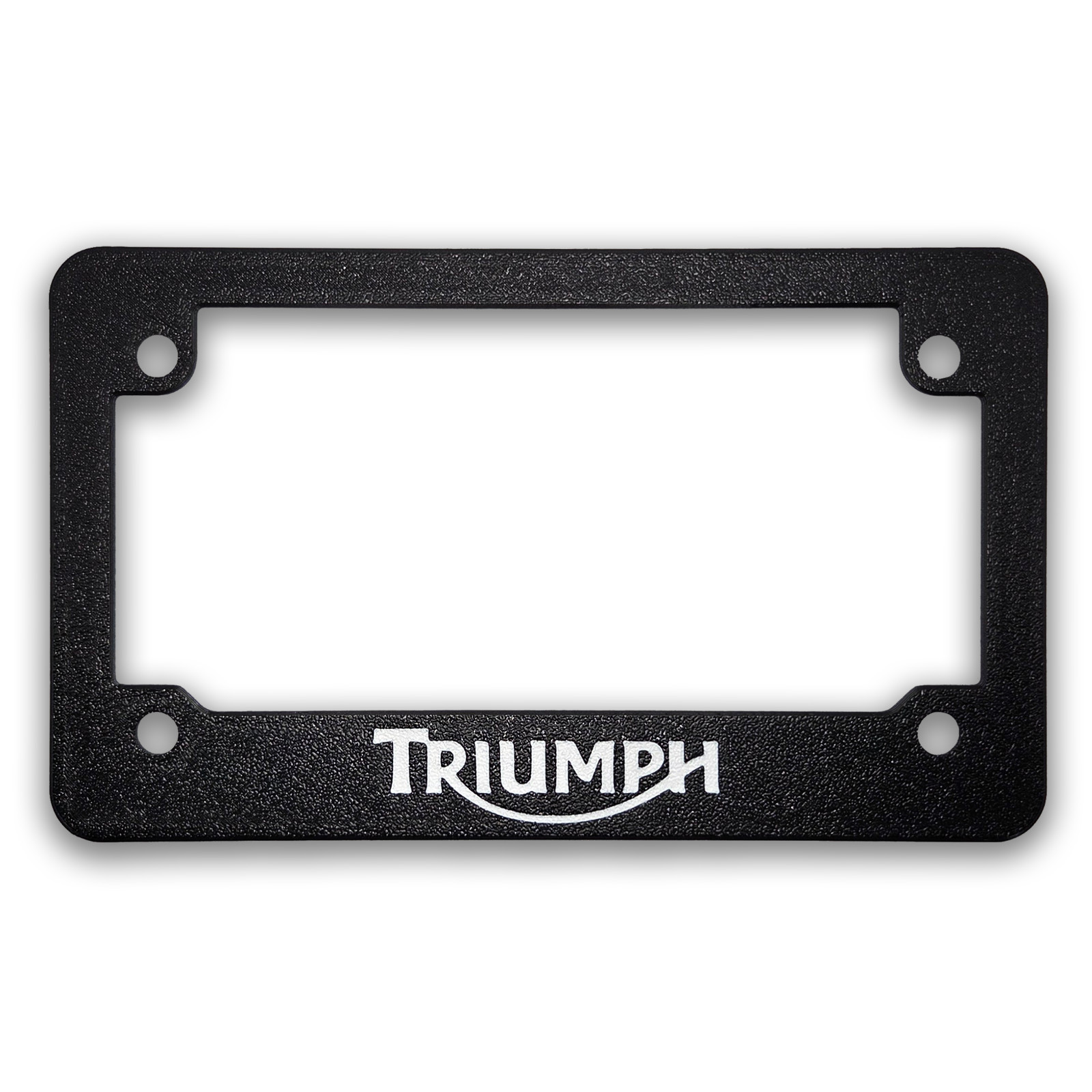 For Triumph Motorcycles Textured License Plate Frame (ALL MODELS & YEARS)