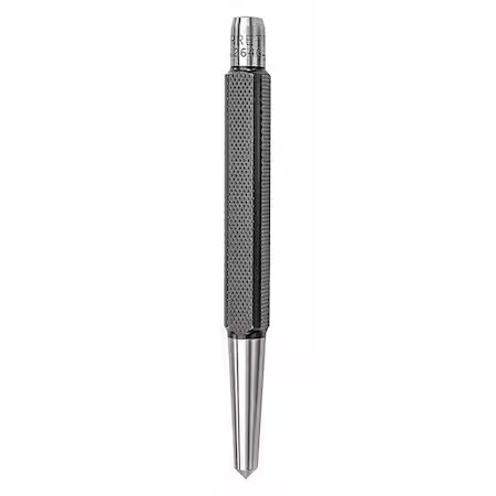 Starrett 264G Center Punch, 1/4 In, 5 In, 1/4 In