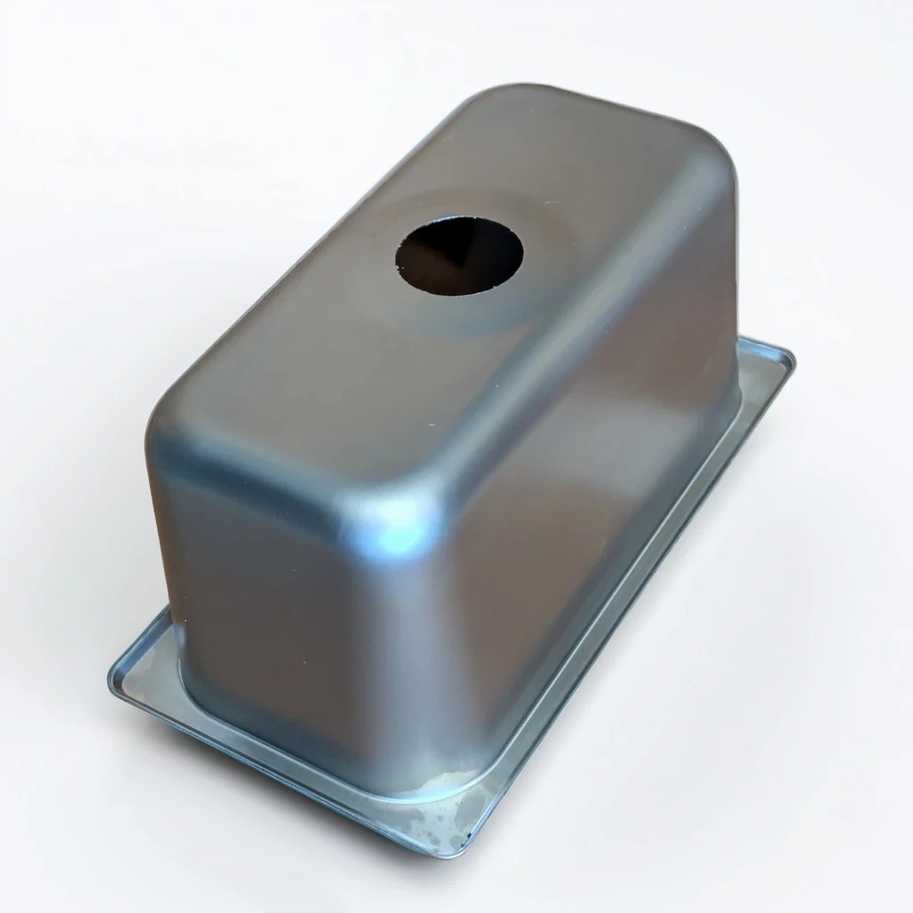 4-Compartment Drop-in Concession Sink Kit w Strainers & Stickers (Small)