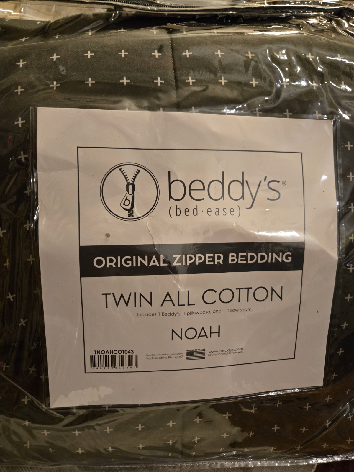 beddys Twin NOAH/All Cotton