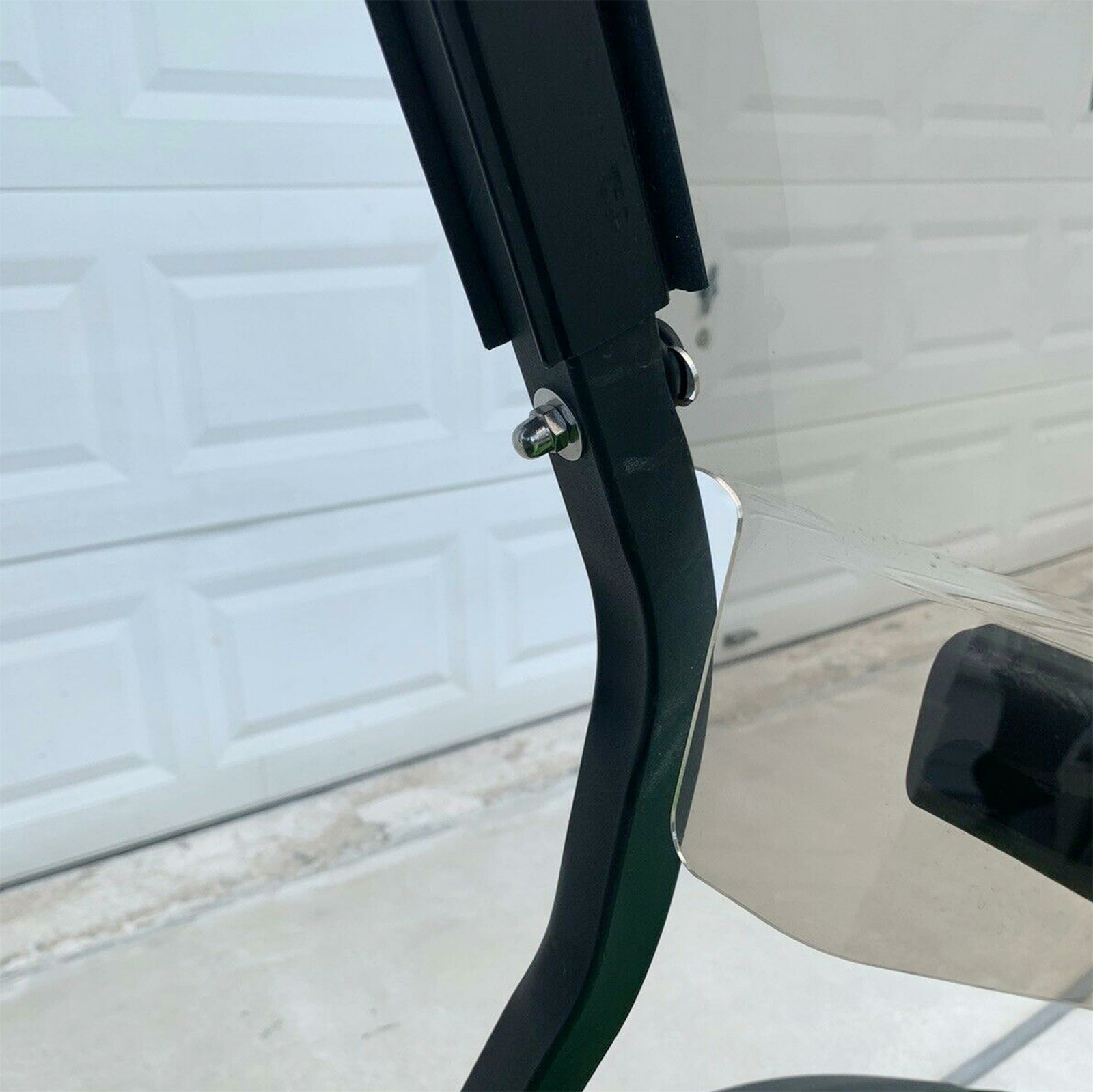 For Club Car Precedent (04-21) Golf Cart Acryl Fold Down Windshield - Tinted