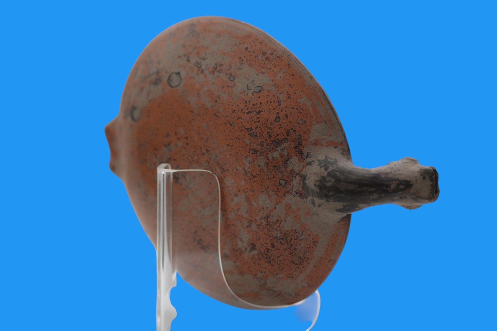 Museum Replica of a Pre Columbian Inca Artifact Small Plate From Peru 030