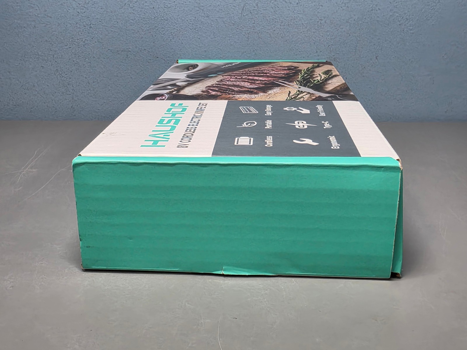 Haushof 8V Cordless Rechargable Electric Reciprical Knife Set HH24022A New