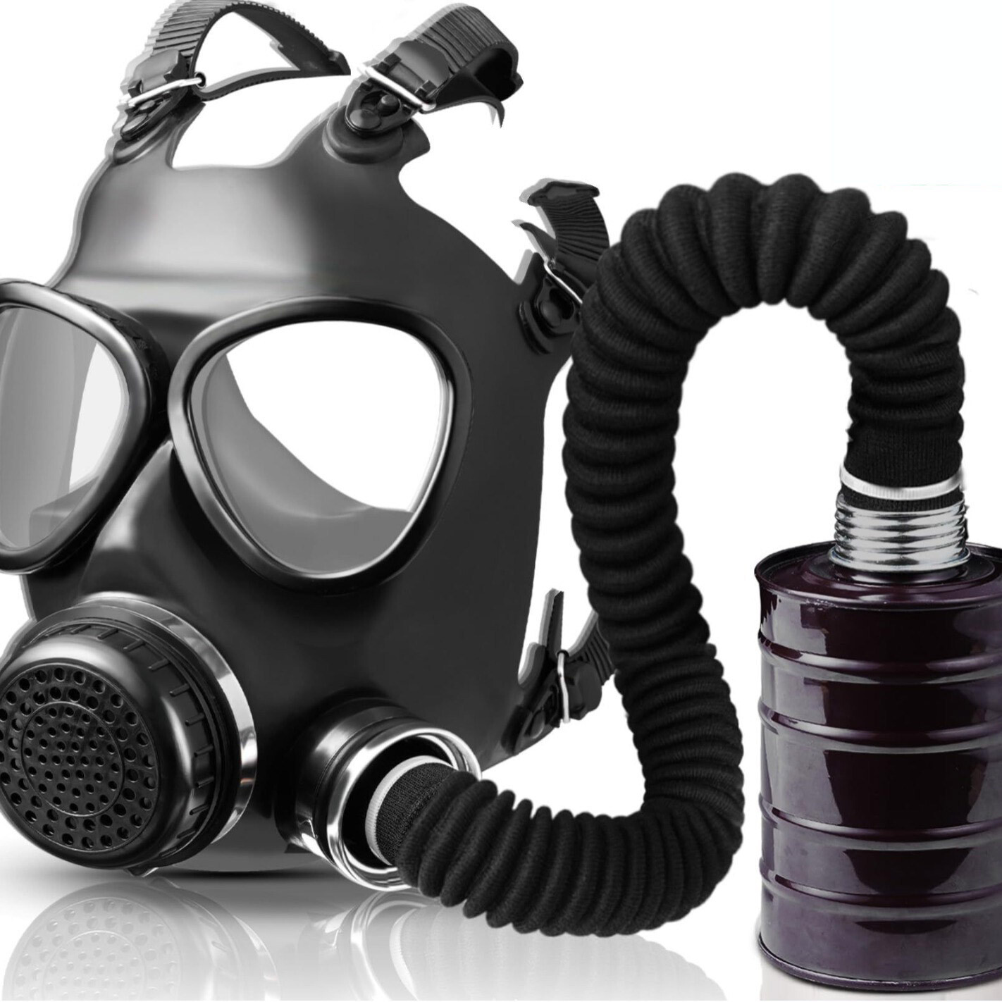 Hose Tube Pipe Soviet Russian Military Gas mask GP-5 Gray Rubber 40mm Replace US